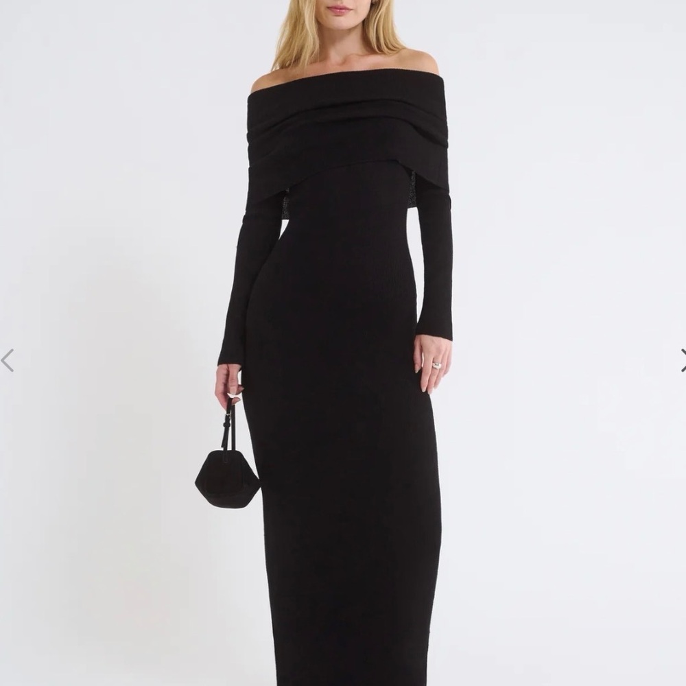 Winona Maxi Dress In Black